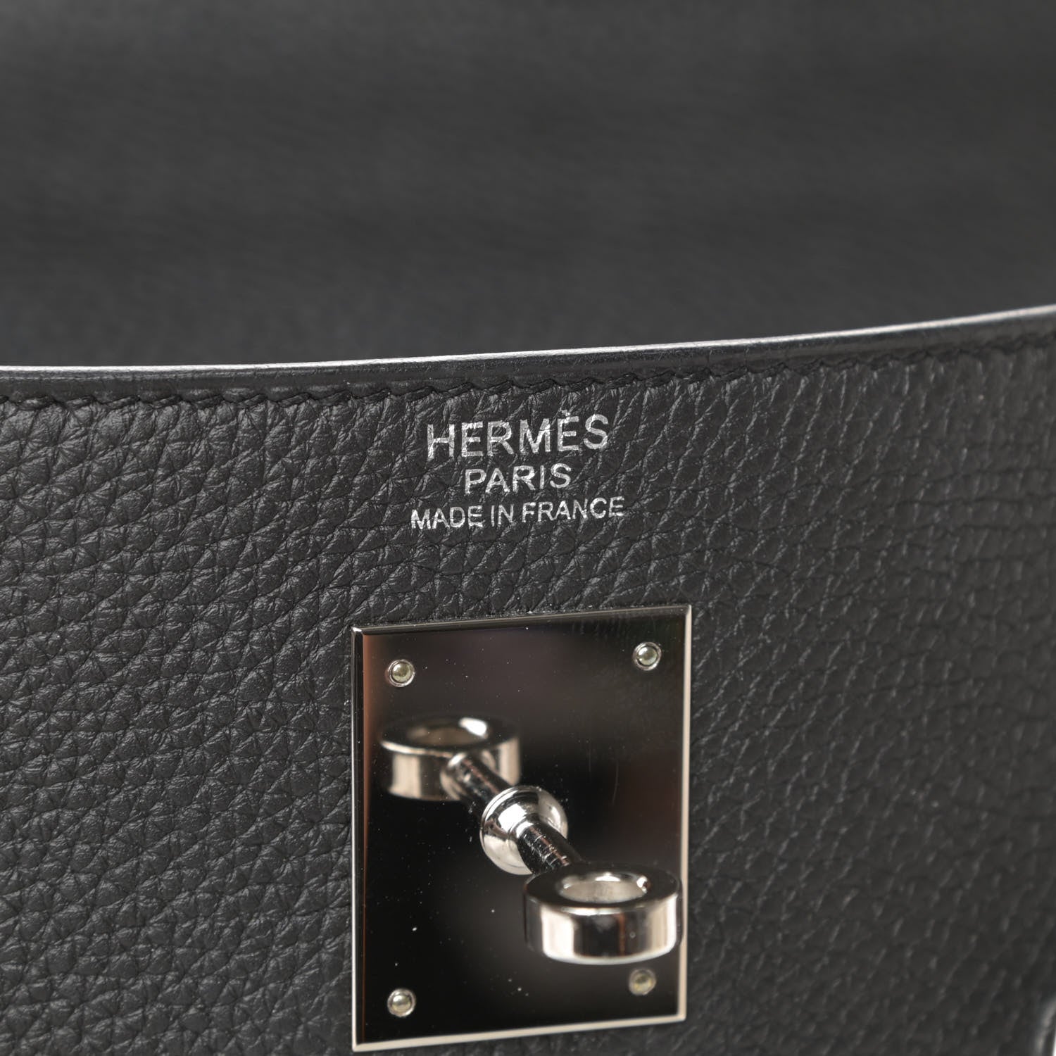 Hermes Togo Kelly Retourne 32 Black 6 of 11