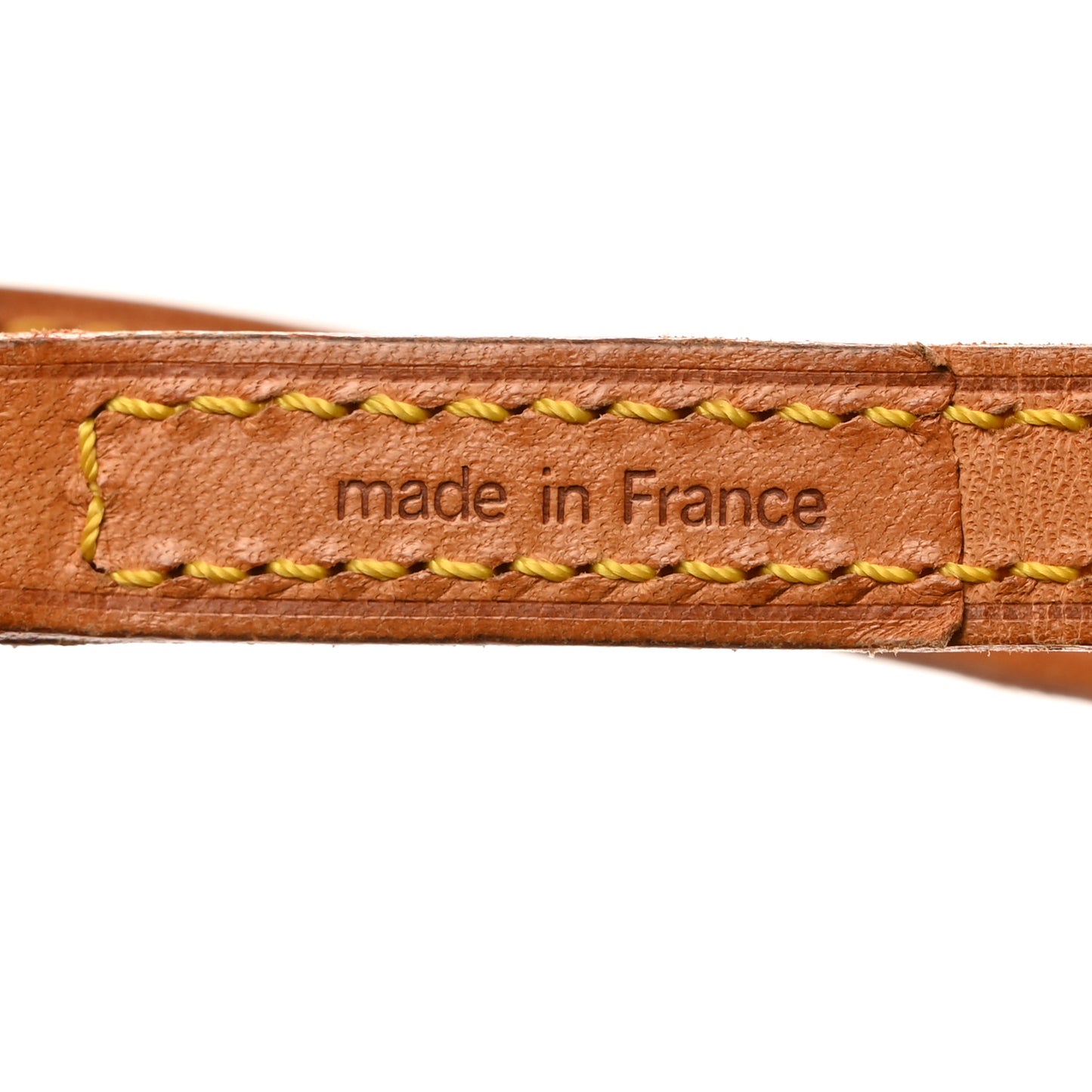 LOUIS VUITTON Vachetta 12mm Long Shoulder Strap