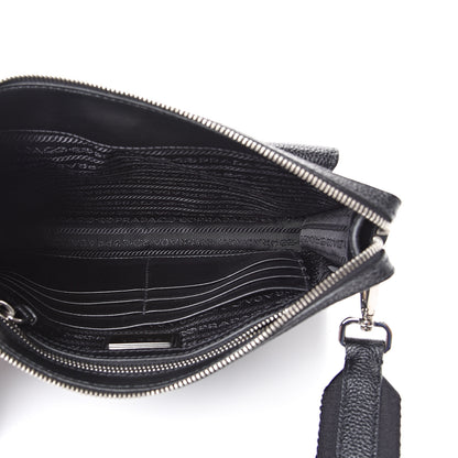 Prada Toro Messenger Bag Black 4 of 10