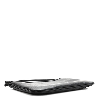 MCM Visetos Liz Shopper Tote Pouch Black 3 of 6