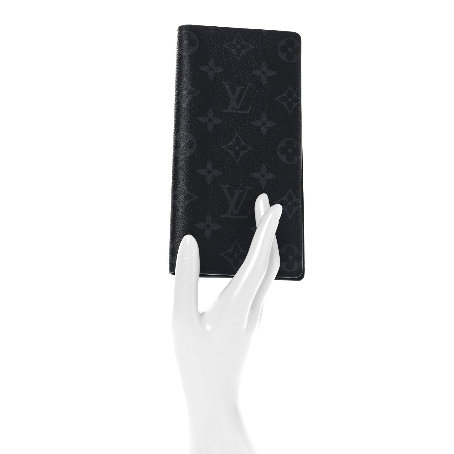 Louis Vuitton Monogram Eclipse Brazza Wallet 1 of 5