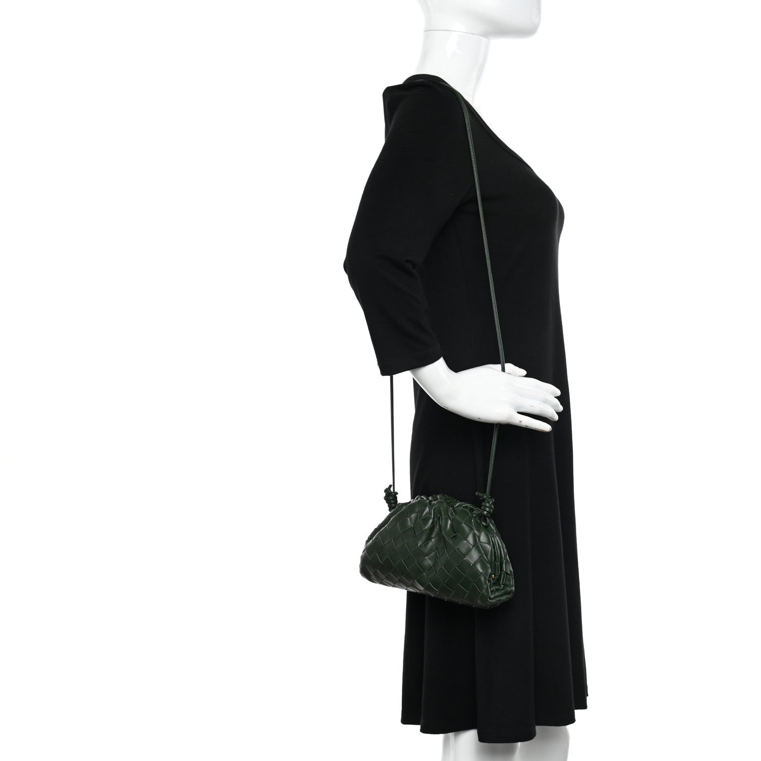 Bottega Veneta Nappa Intrecciato The Mini Pouch Raintree 2 of 10