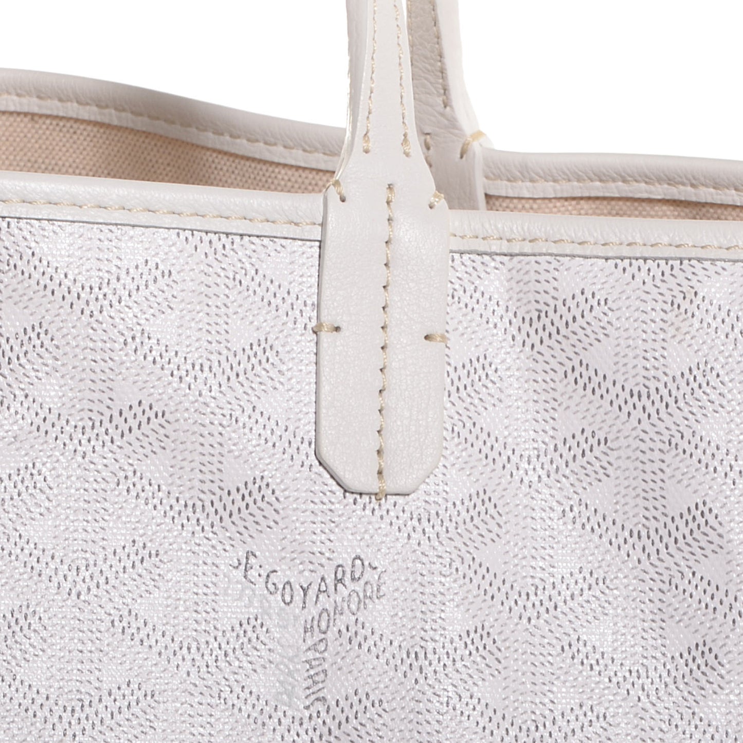 Goyardine Saint Louis GM White