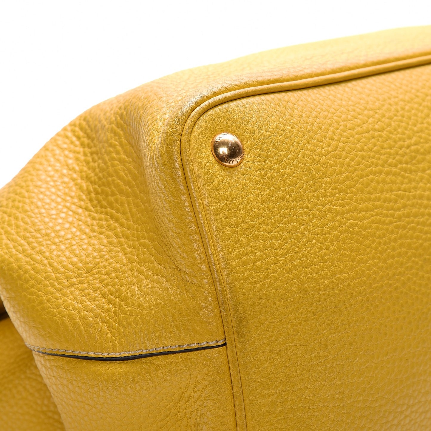 Vitello Daino Tote Mimosa