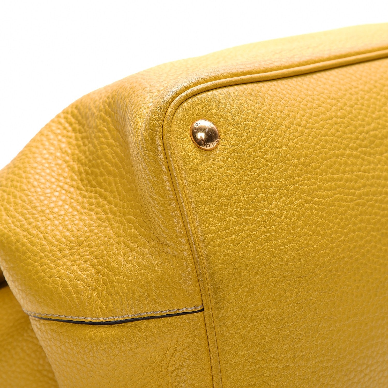 Prada Vitello Daino Tote Mimosa 6 of 11