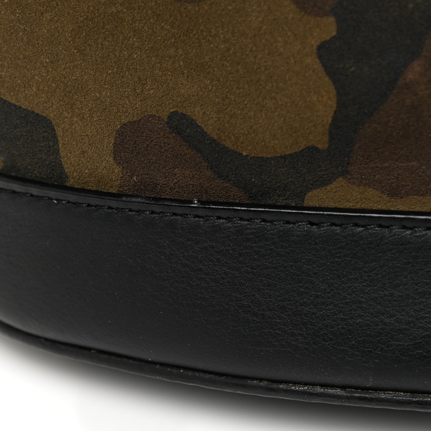 Burberry Calfskin Suede Camouflage Hobo Bag Multicolor 19 of 21