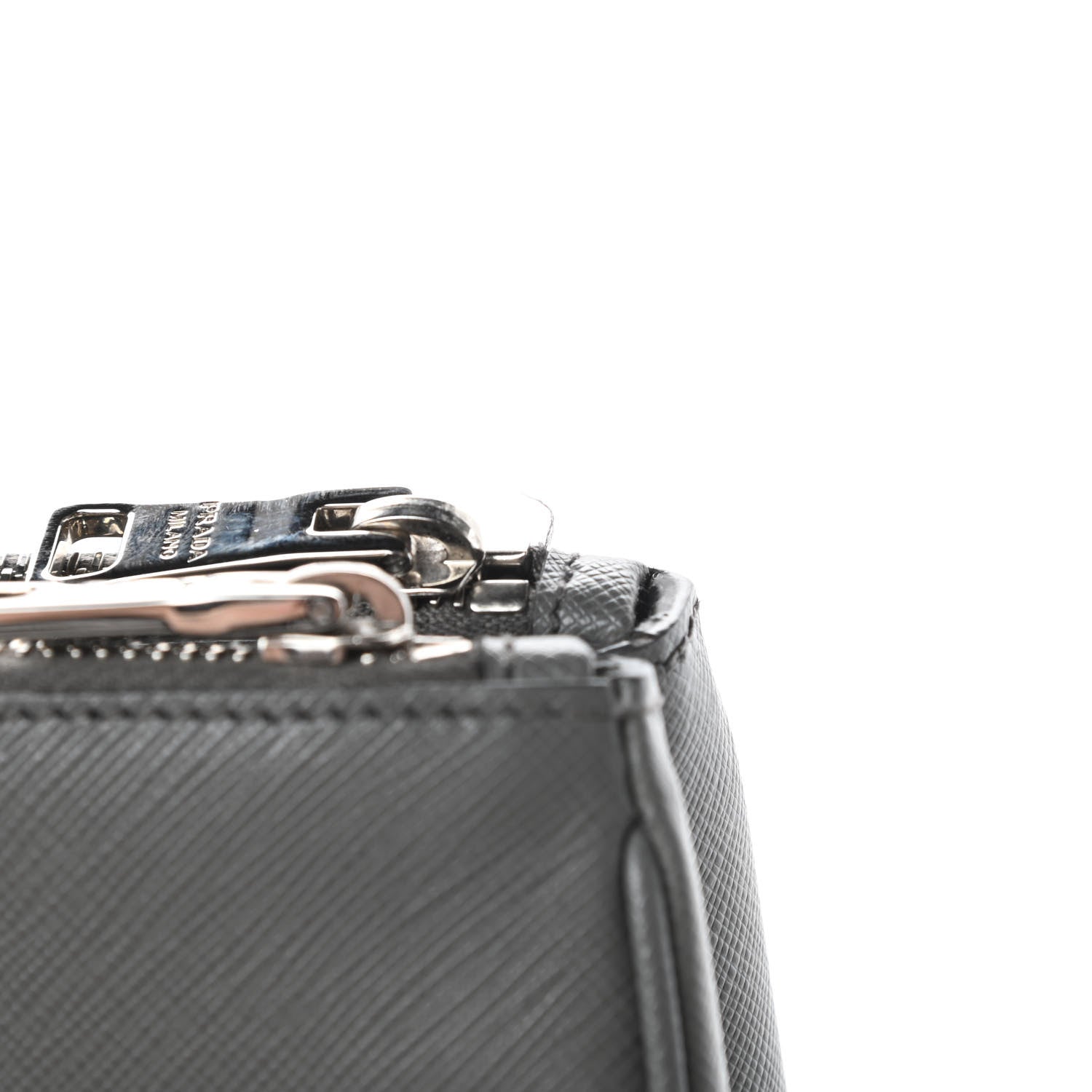 Prada Saffiano Medium Galleria Double Zip Tote Marmo 16 of 19