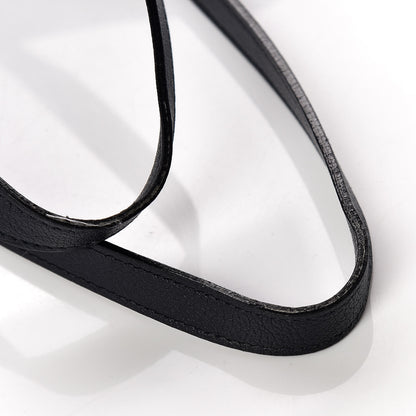 Saint Laurent Calfskin Large Shopping Tote Deep Marine 10 of 13