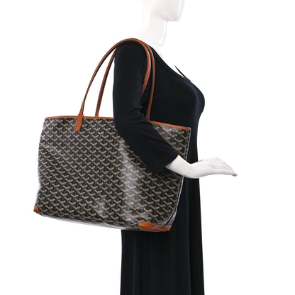 Goyard Goyardine Artois MM Black Gold 2 of 8