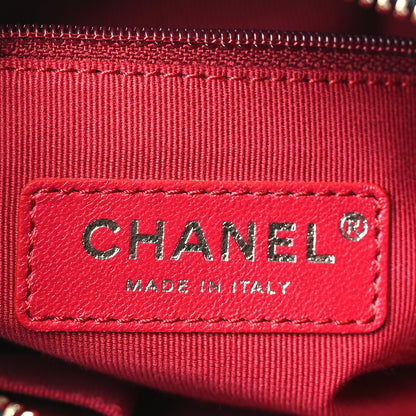 Chanel Aged Calfskin Quilted Small Gabrielle Hobo Black 6 of 10