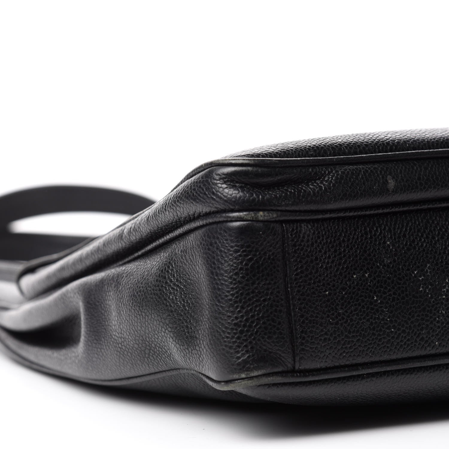 Chanel Caviar Flap Shoulder Bag Black 6 of 17