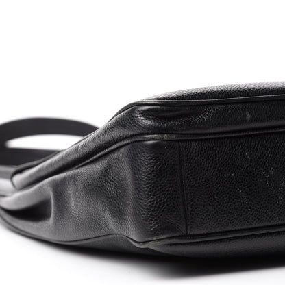 Chanel Caviar Flap Shoulder Bag Black 6 of 17