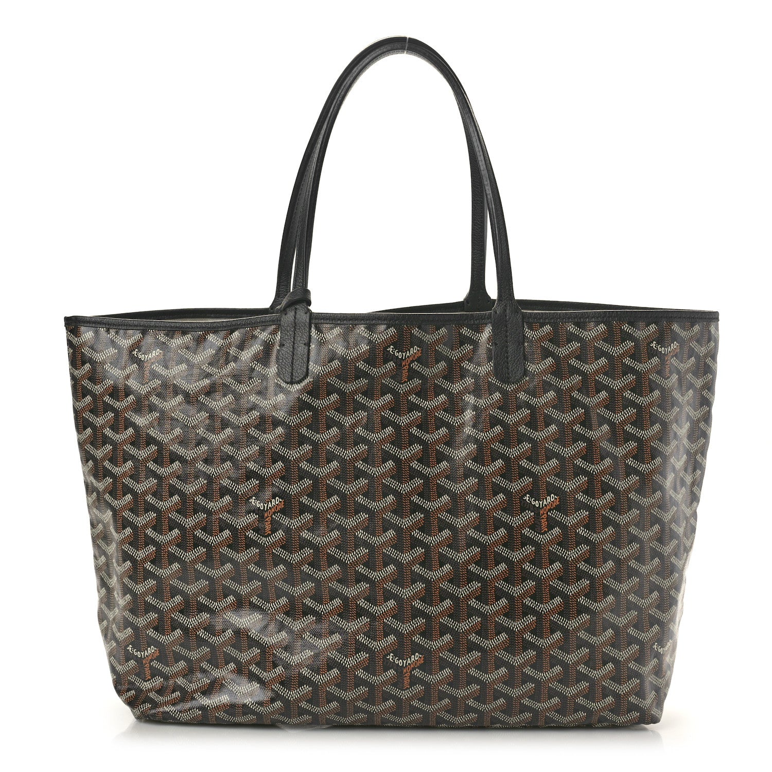 Goyard Goyardine Saint Louis PM Black 1587041 – FASHIONPHILE
