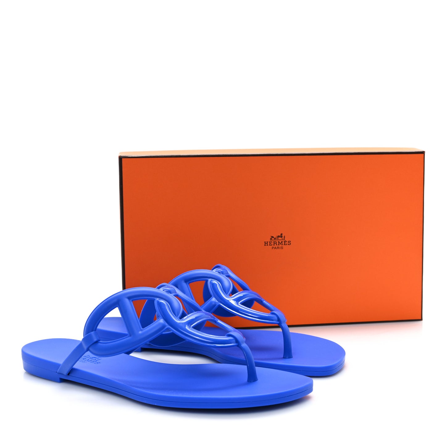 Rubber Womens Egerie Sandals 38 Bleu Outremer