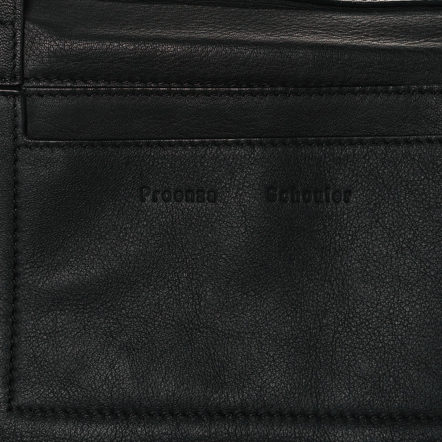 Proenza Schouler Calfskin Large PS Courier Black 6 of 8