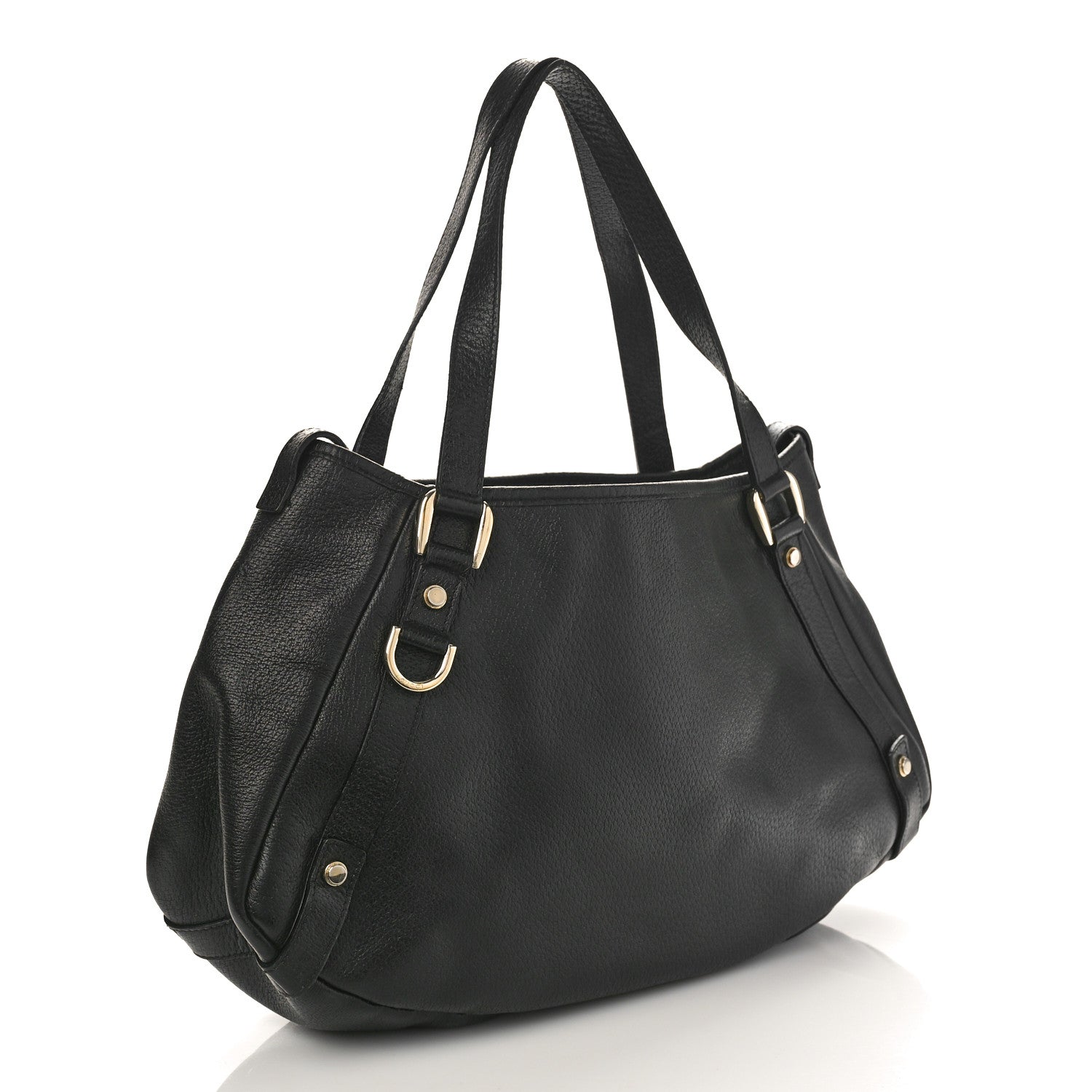 Gucci Calfskin Medium Abbey Shoulder Bag Black 2 of 10