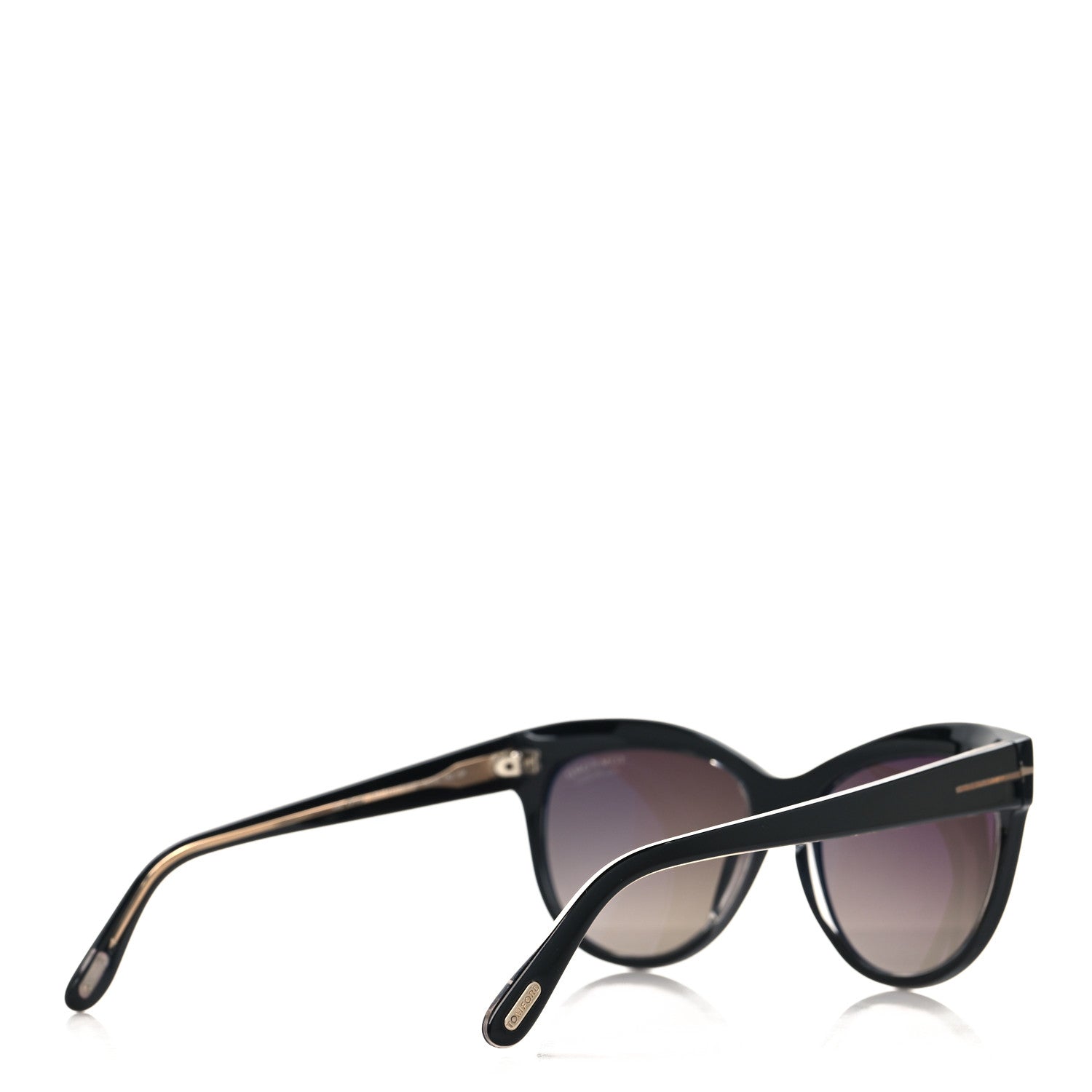 Tom Ford Polarized Lily Sunglasses TF430 Black 4 of 7
