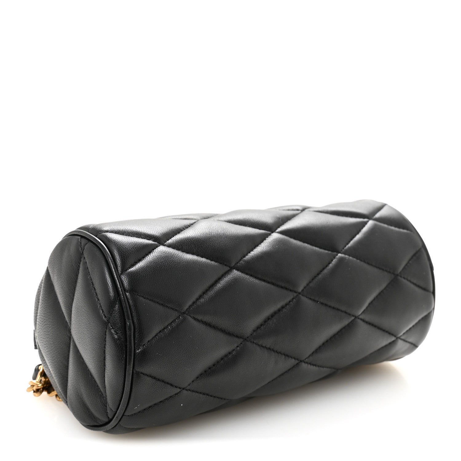 Saint Laurent Lambskin Monogram Mini Sade Tube Bag Black 4 of 10