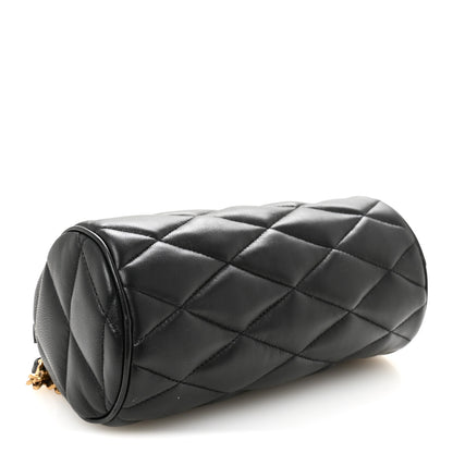 Saint Laurent Lambskin Monogram Mini Sade Tube Bag Black 4 of 10
