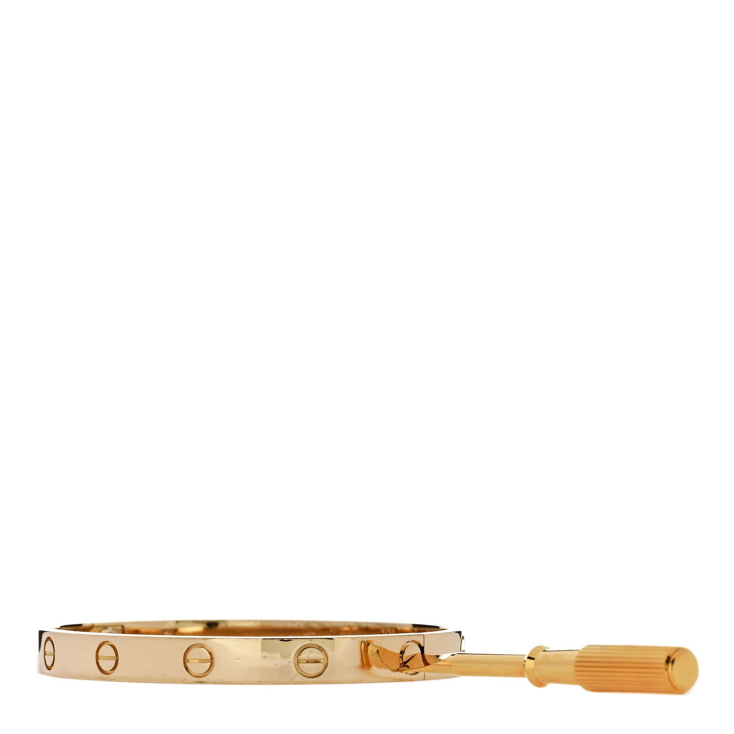 Cartier 18K Yellow Gold LOVE Bracelet 17 3 of 9