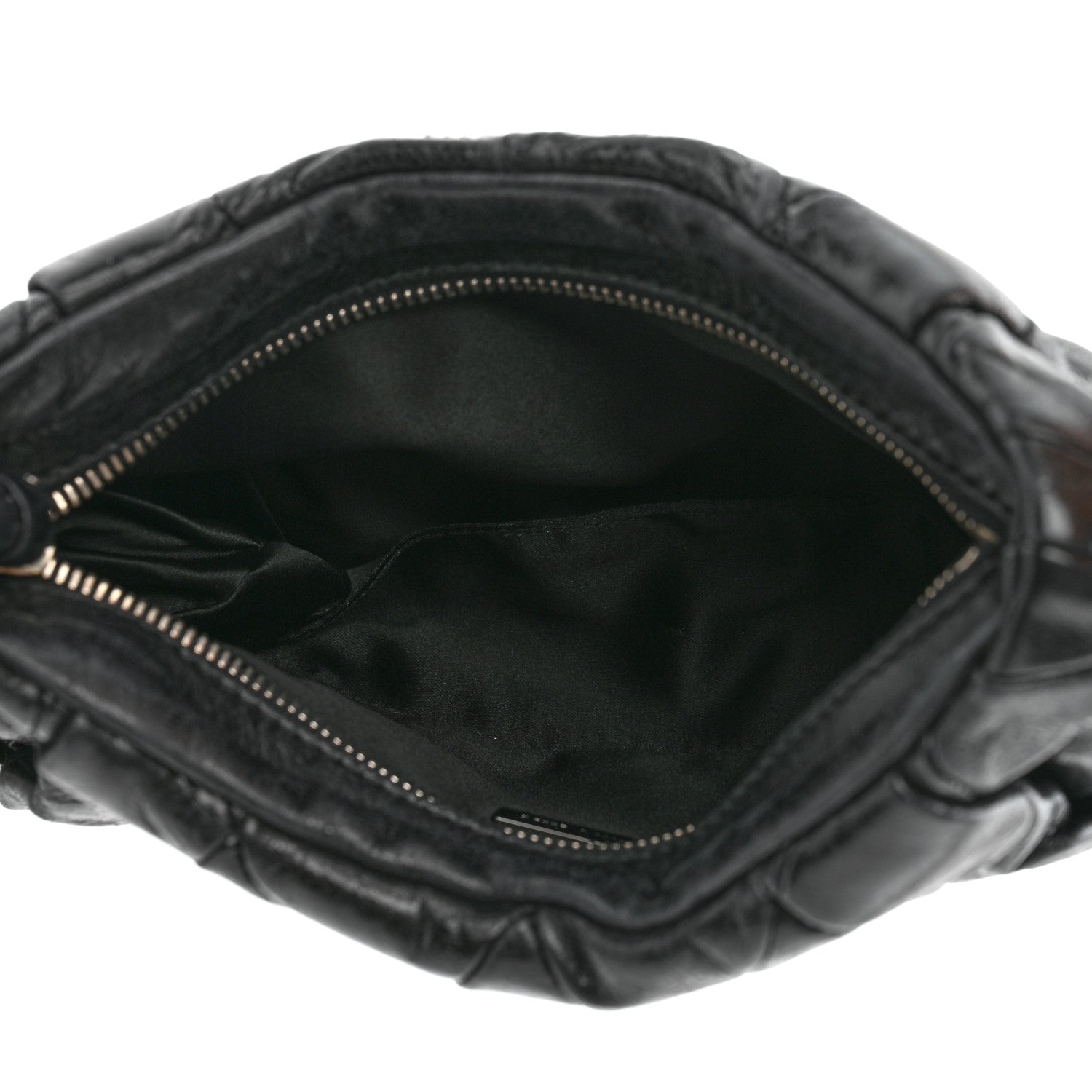 Miu Miu Matelasse Lux Wristlet Clutch Black 5 of 9