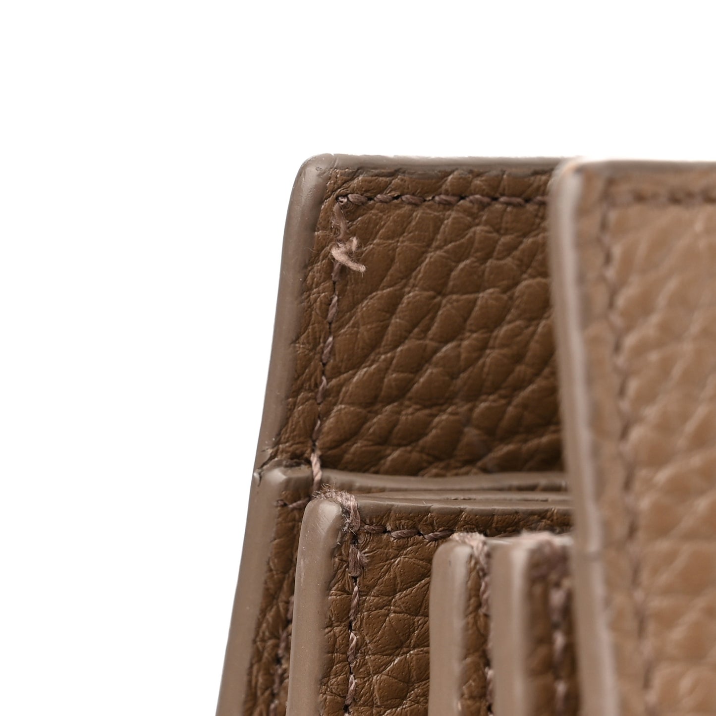 Grained Calfskin Baby Sac De Jour Taupe