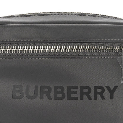 Burberry Econyl Logo Print Small Cannon Bum Bag Charcoal Grey 5 of 9