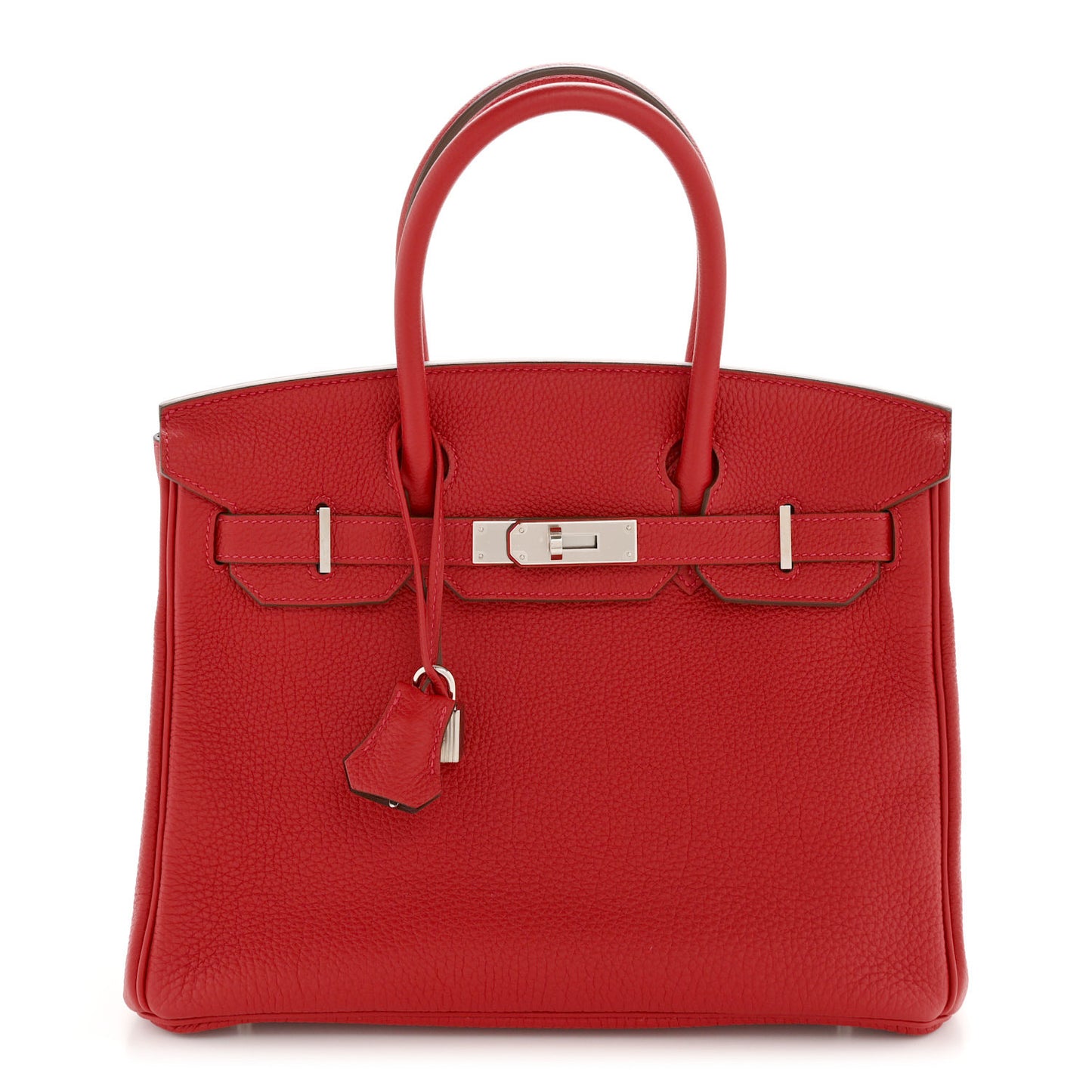 Togo Verso Birkin 30 Rouge Vif Rouge H