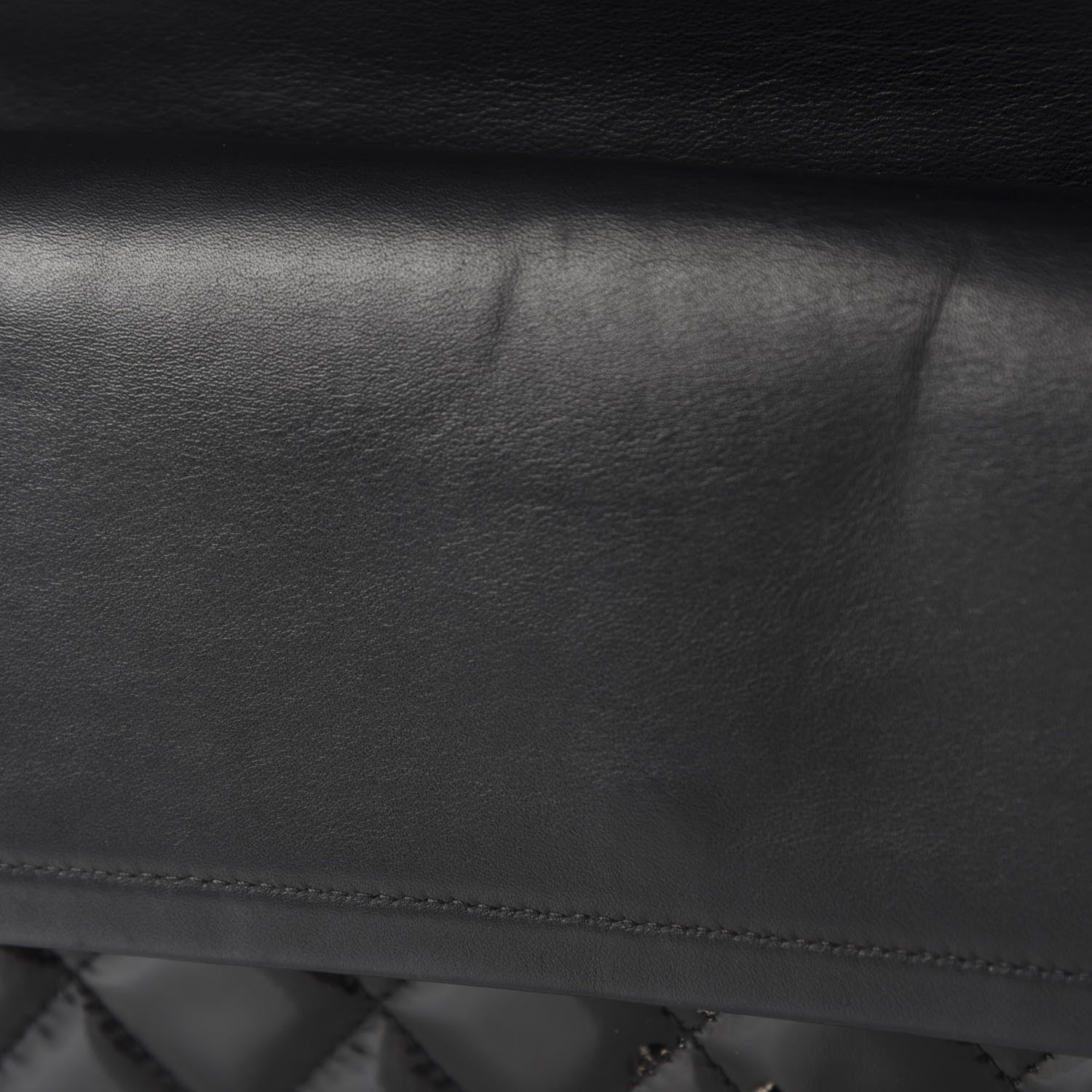 Chanel Patent Quilted Jumbo Double Flap Black 10 of 13