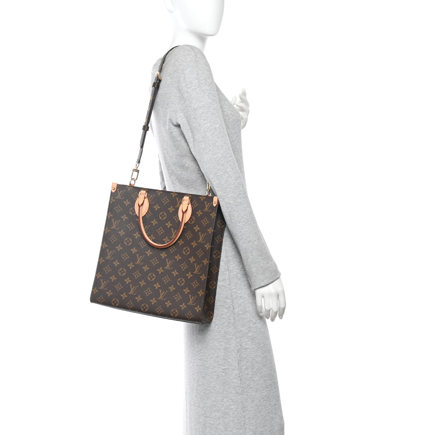 Louis Vuitton Monogram Sac Plat PM 2 of 9
