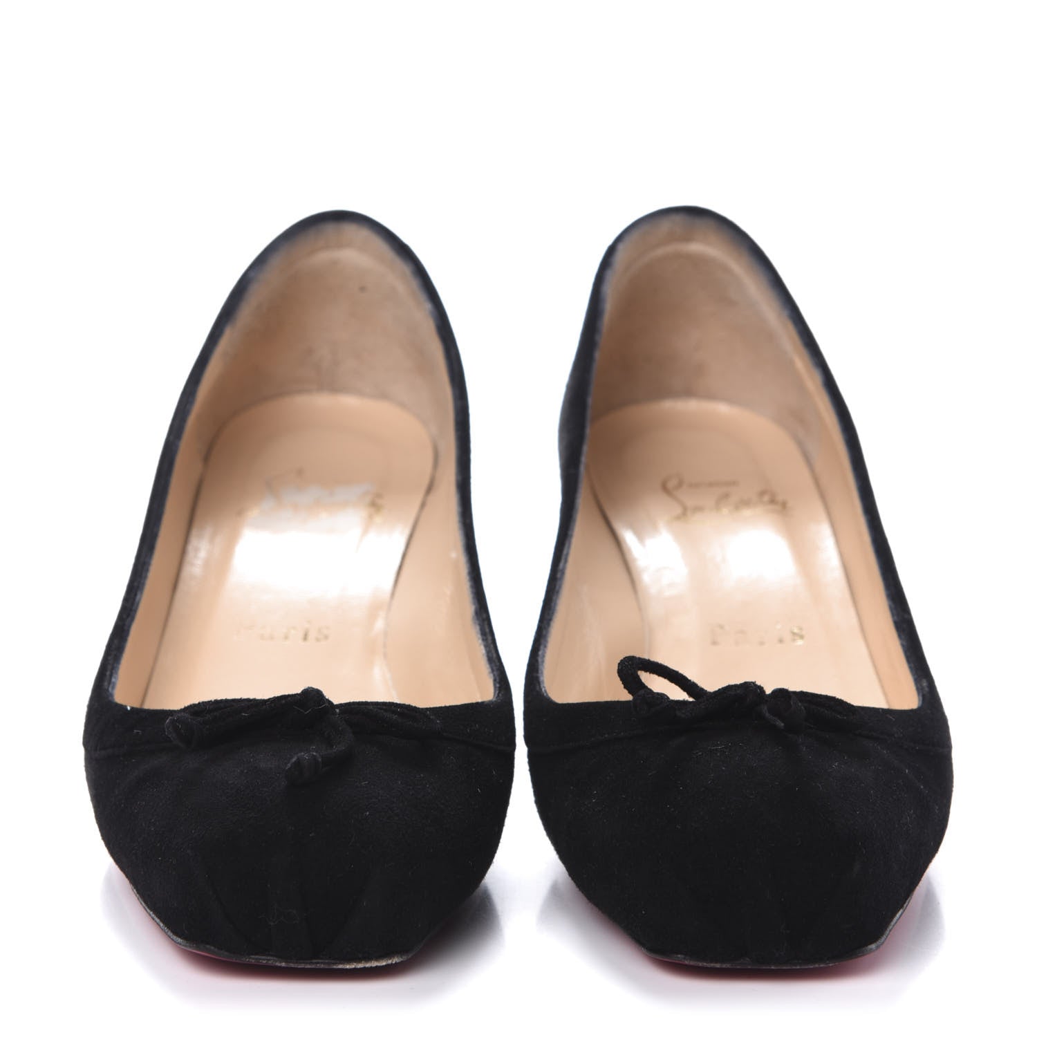 Christian Louboutin Suede Neo Mars 45 Pumps 36 Black 2 of 8