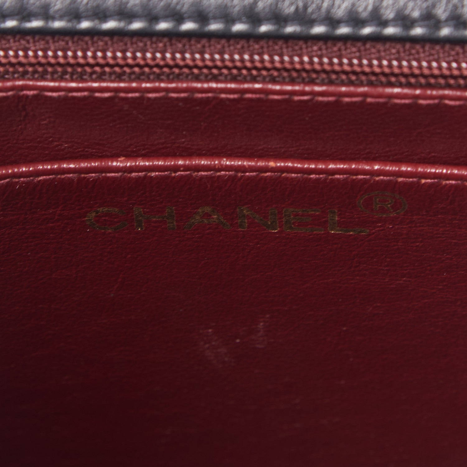 Chanel Lambskin Quilted XL Jumbo Single Flap Black 9 of 10