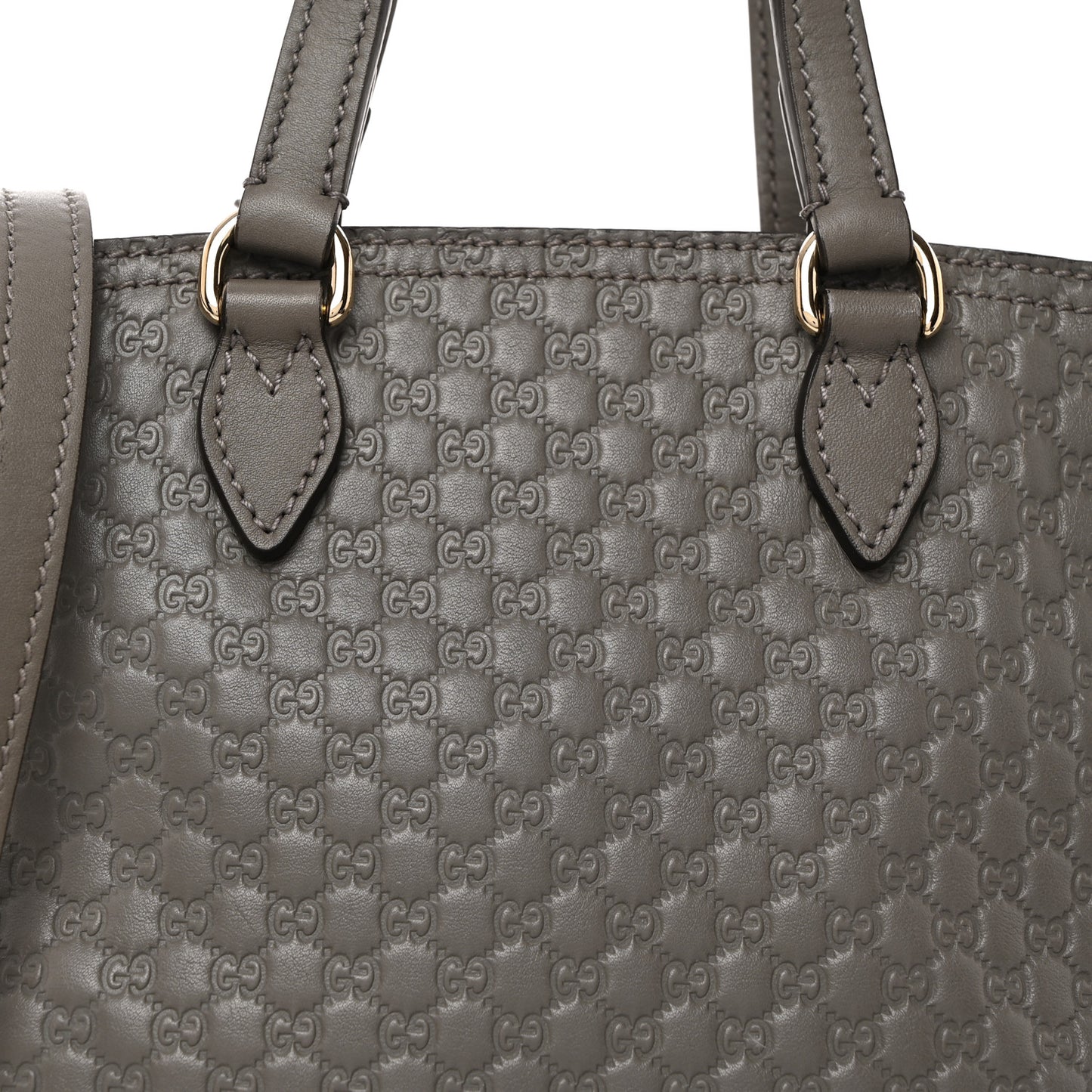 Microguccissima Small Bree Tote Graphite