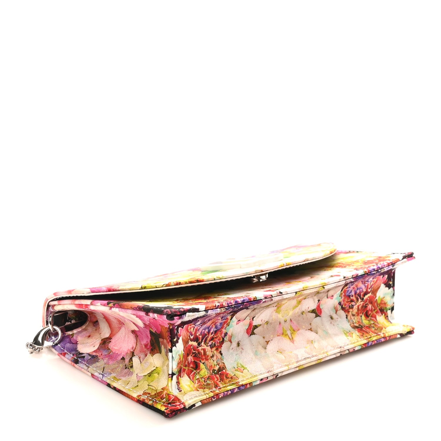 Christian Louboutin Crepe Satin Blooming Loubi54 Crossbody Clutch