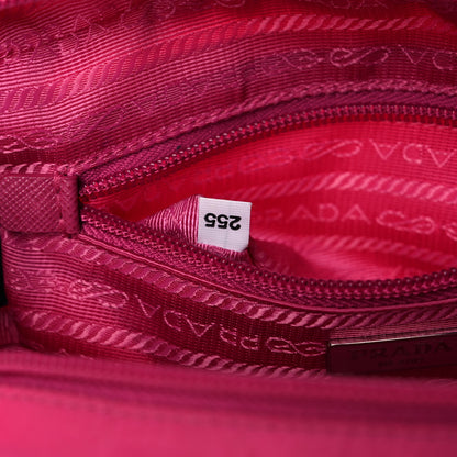 Prada Tessuto Nylon Wristlet Fuxia 7 of 16