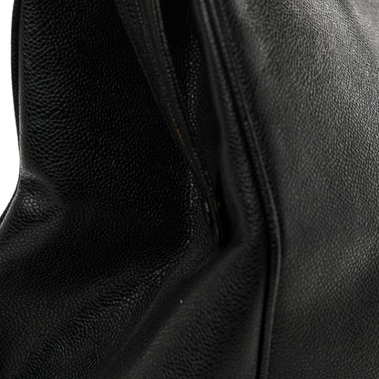 Chanel Caviar XL Weekender Bag Black 13 of 17