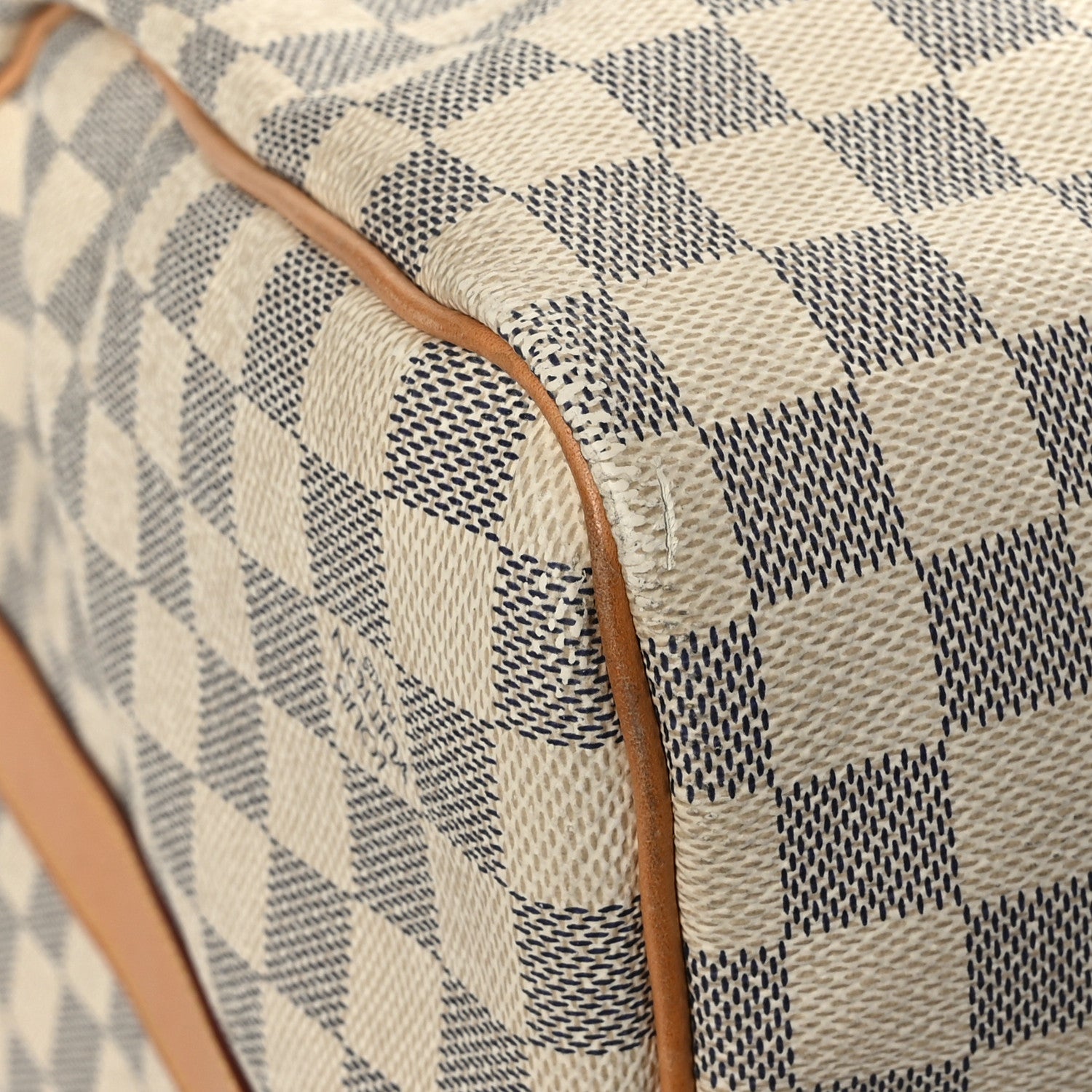 Louis Vuitton Damier Azur Keepall Bandouliere 55 7 of 11
