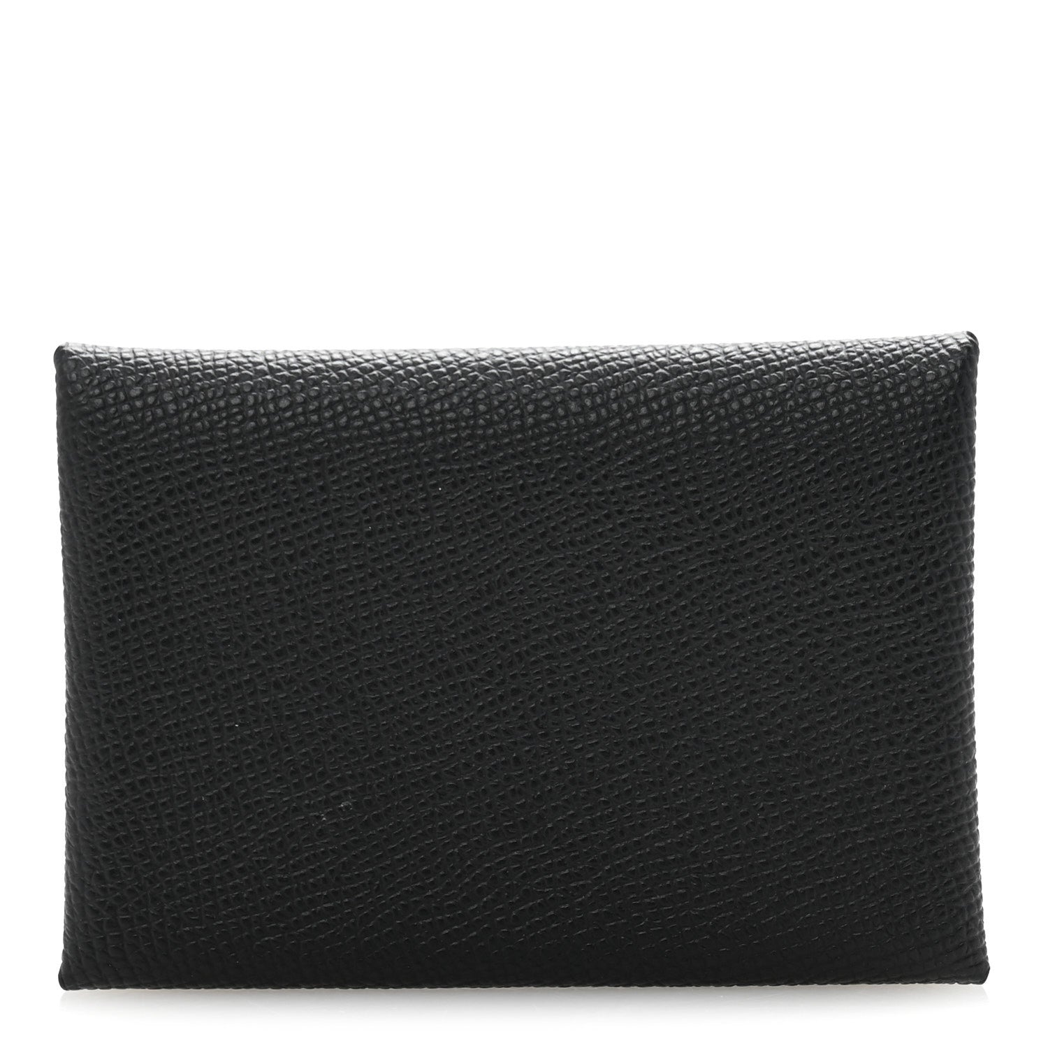 Hermes Epsom Calvi Duo Card Case Black 1 of 8