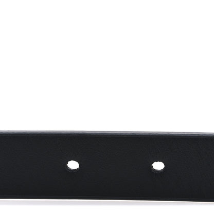 Christian Dior Calfskin 30 Montaigne Reversible Belt  80 32 Black Multicolor 3 of 6