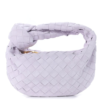 Bottega Veneta Suede Intrecciato Mini Jodie Mirth Washed 1 of 9