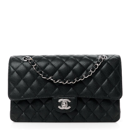 Chanel Caviar Quilted Medium Double Flap Black 1 of 14