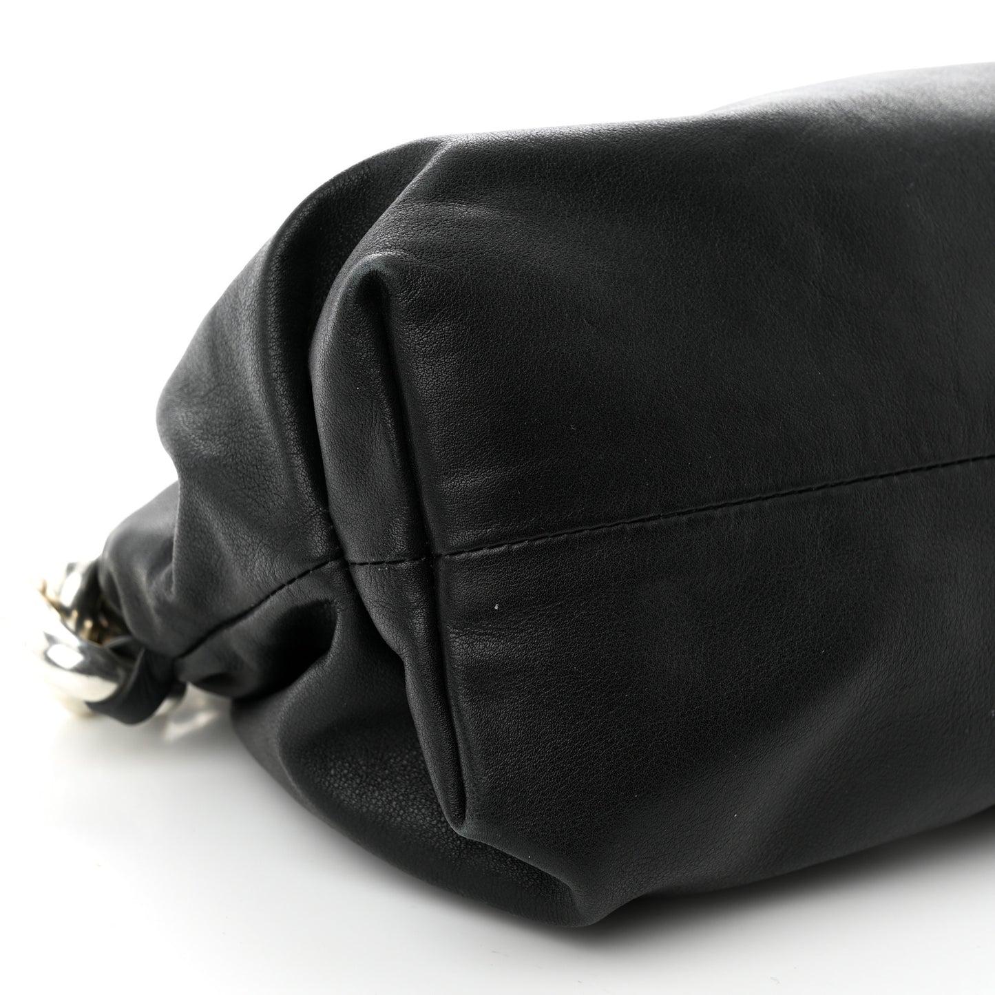 Calfskin The Pouch Chain Black