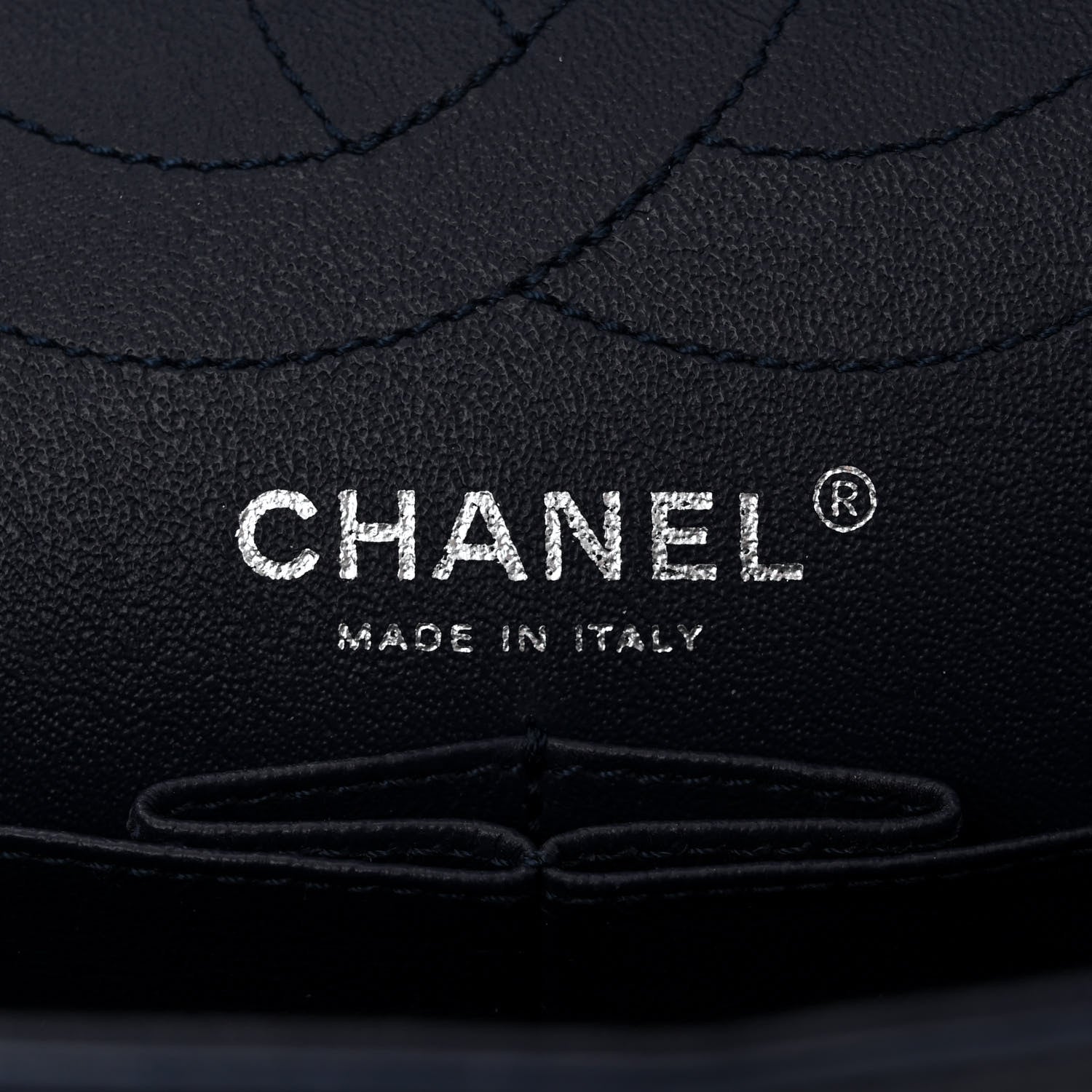 Chanel Calfskin Stitched 2.55 Reissue 226 Flap Navy 6 of 11