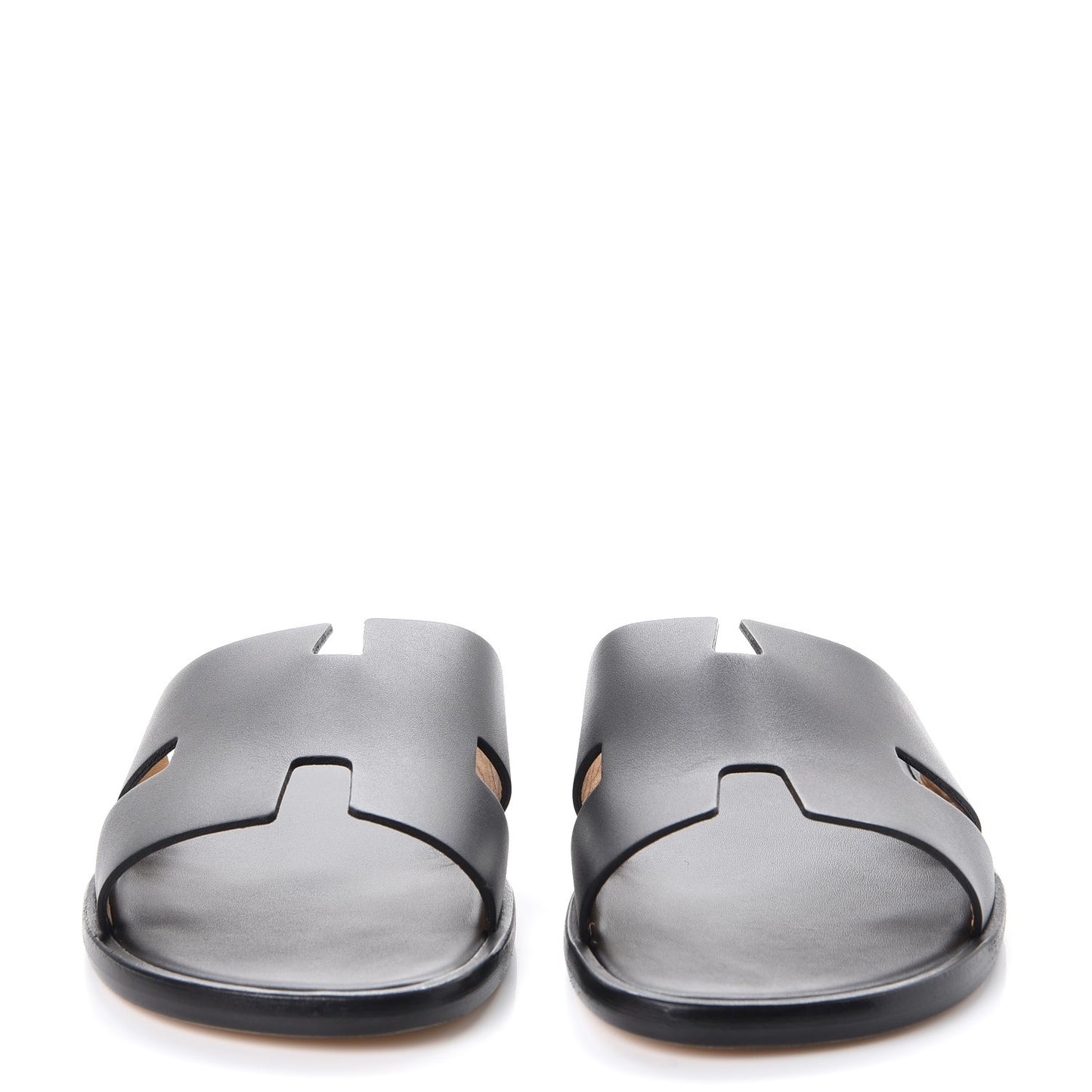Calfskin Mens Izmir Sandals 42 Black