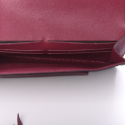 Louis Vuitton Monogram Jeanne Wallet Fuchsia 5 of 10