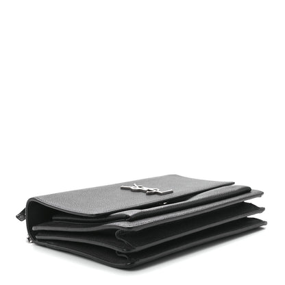 Saint Laurent Calfskin Medium Monogram Sunset Storm 3 of 12