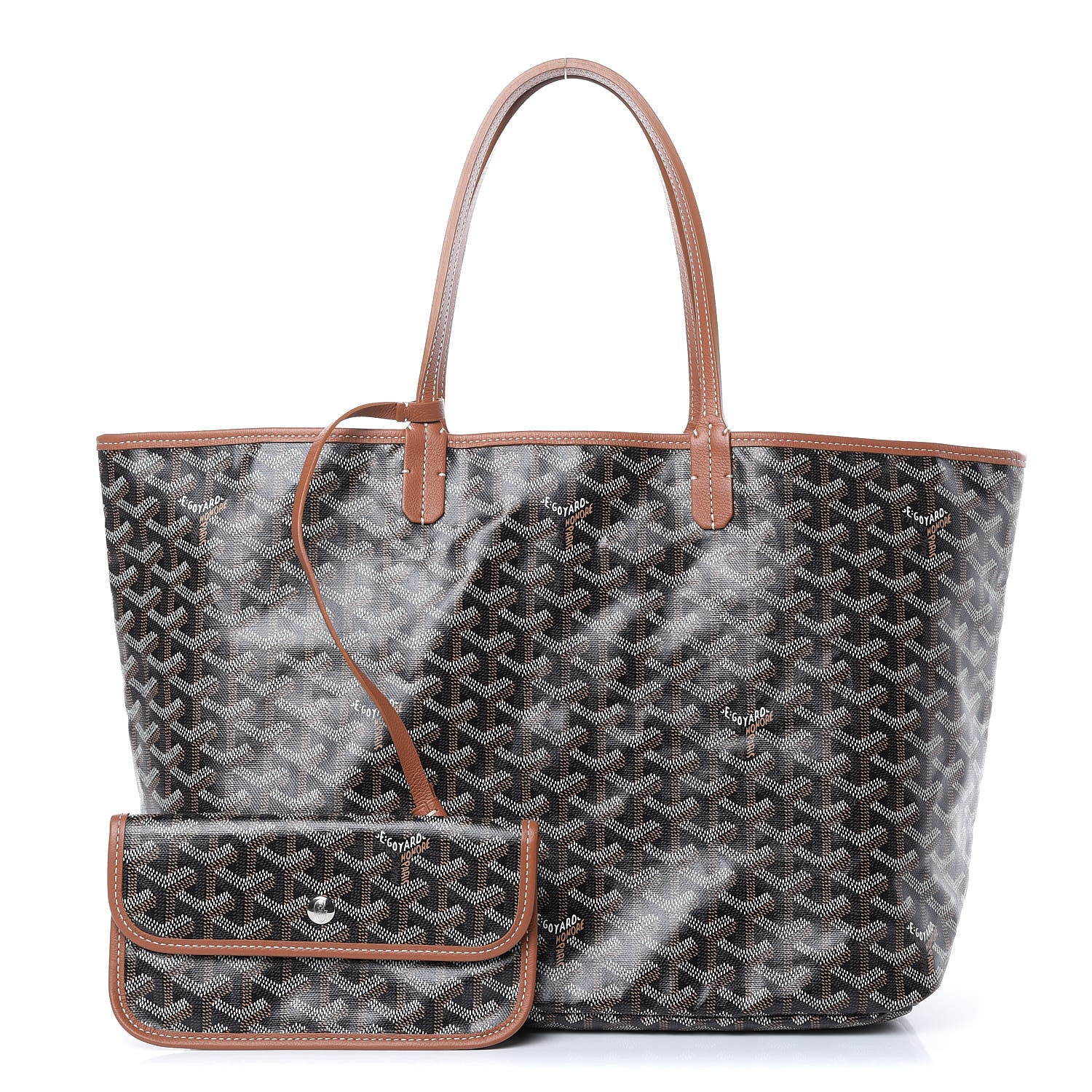 Goyard Goyardine Saint Louis PM Black Gold 1 of 12