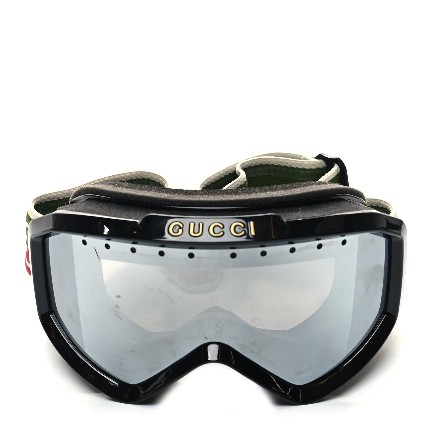 Gucci Shiny Acetate Interlocking G Ski Goggles GG1210S Black 2 of 6