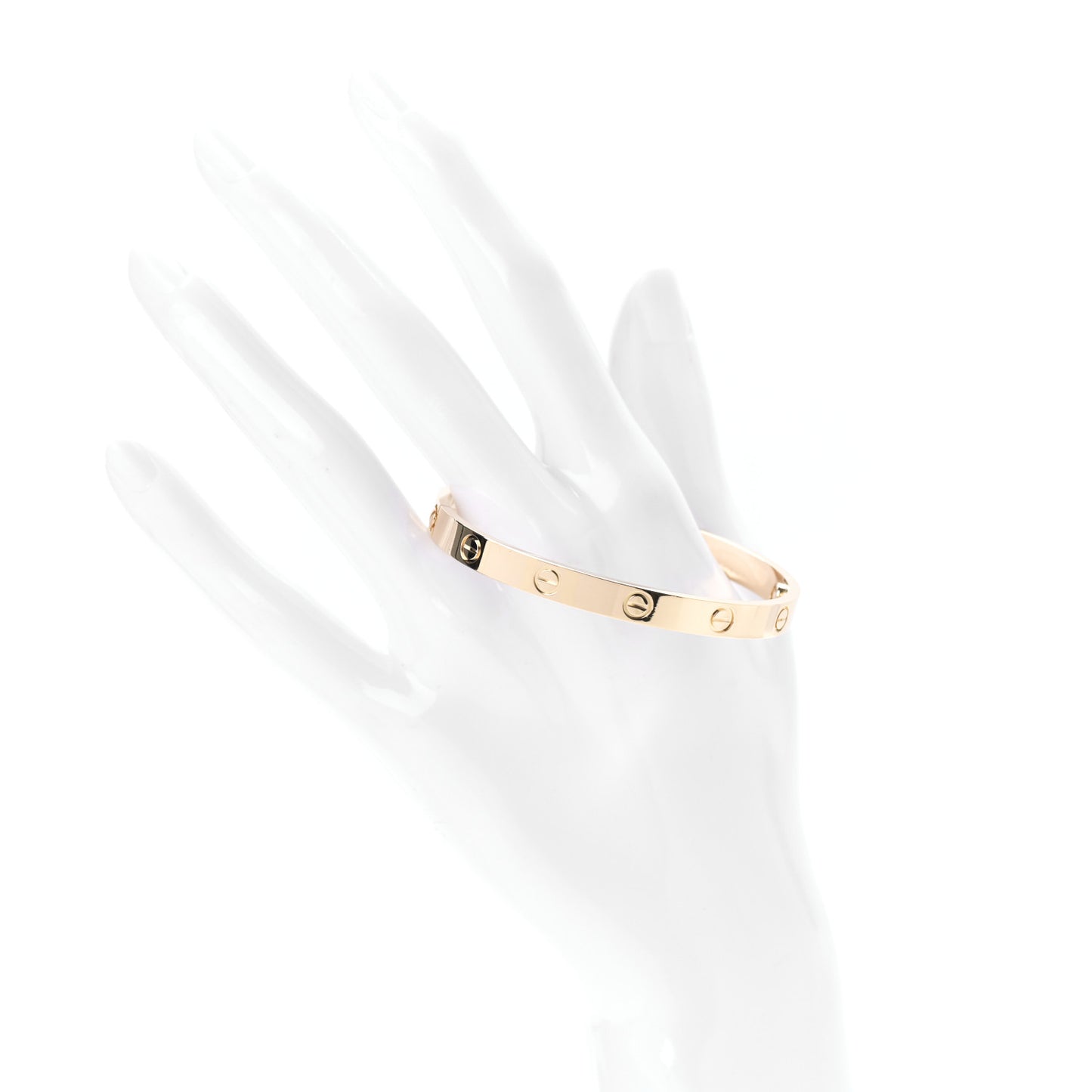 18K Yellow Gold LOVE Bracelet 17