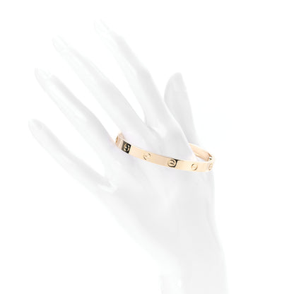 Cartier 18K Yellow Gold LOVE Bracelet 17 2 of 7